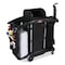 Rubbermaid Commercial Hi-Security Housekeeping Cart, 2-Shelf, 22w x 51.75d x 53.5h, Blk/Slvr FG9T7800BLA - alternate 6